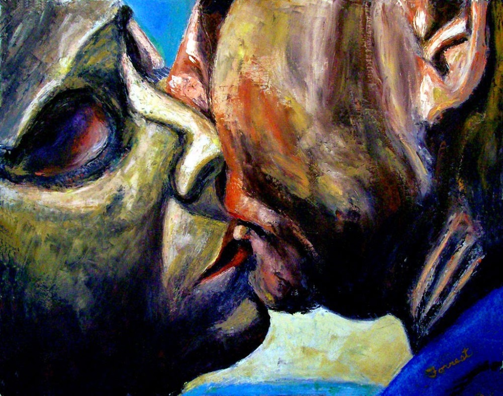forrest_kiss_oil_on_canvas_24x30_2009_w